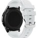 Curea ceas Smartwatch Samsung Galaxy Watch 46mm, Samsung Watch Gear S3, iUni 22 mm Silicon White